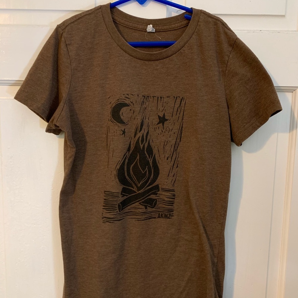 Brown Graphic Tee